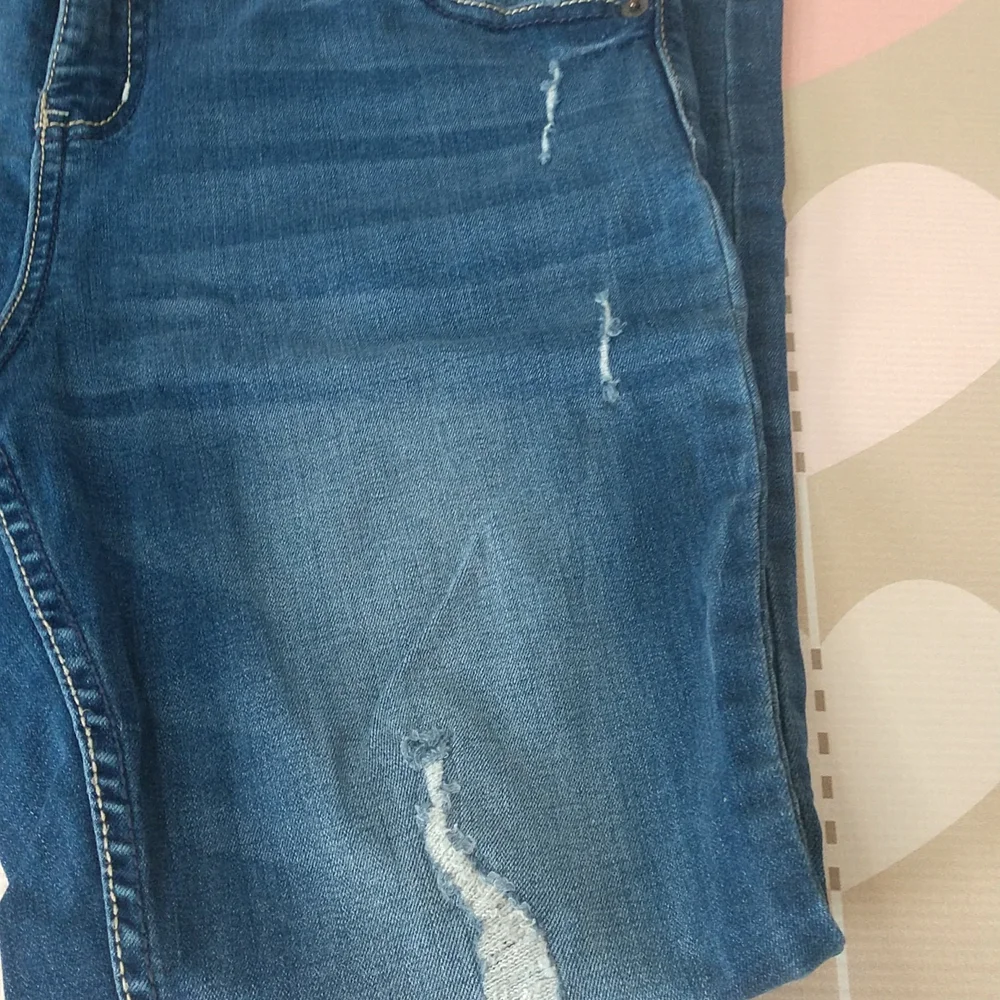 Justice mid rise skinny jeans. Size 16 plus